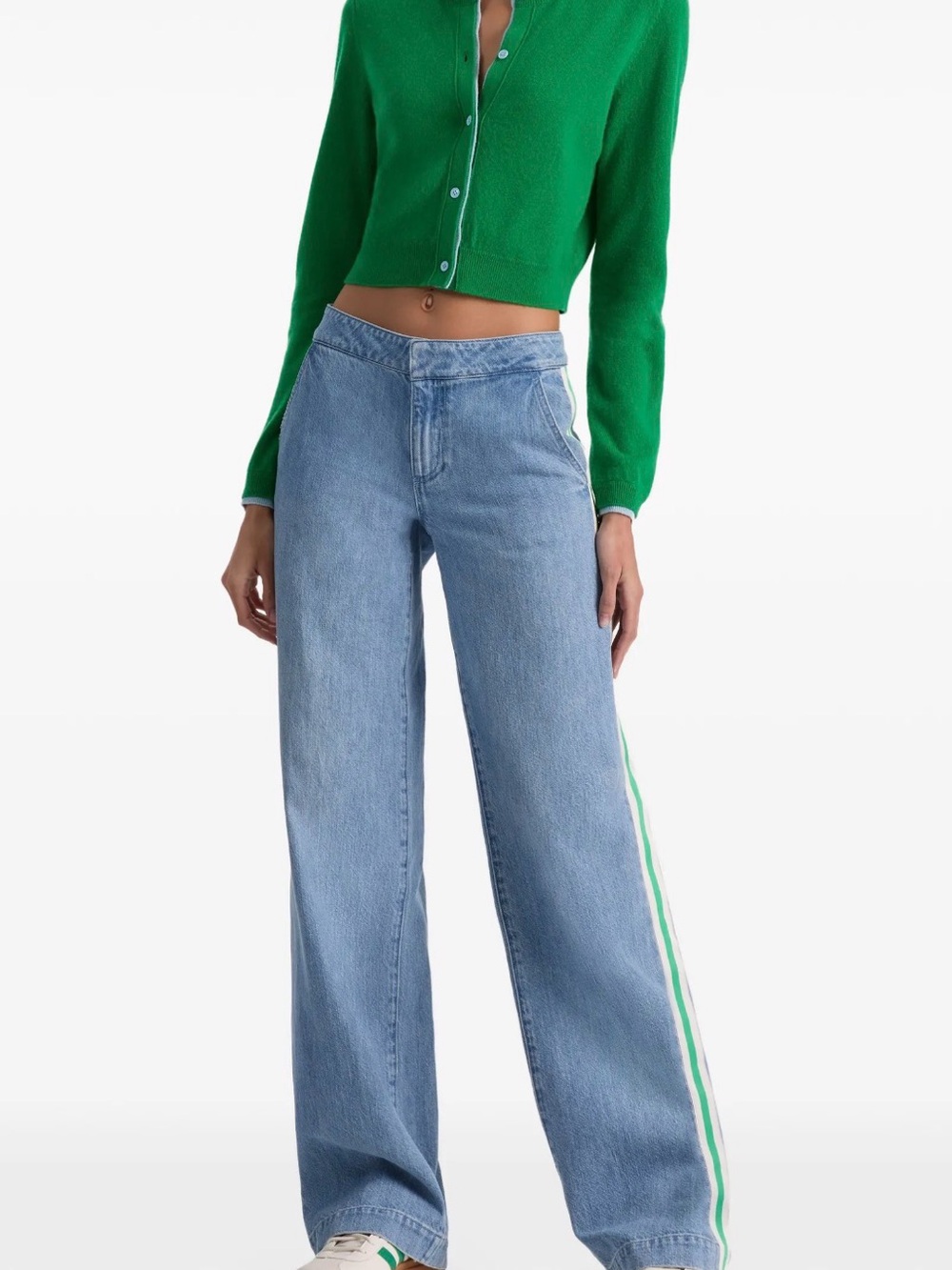 NWT ALICE & OLIVIA XANDER JEANS 29